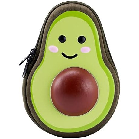 It's Academic Avocado Pencil Case with Mesh Pocket