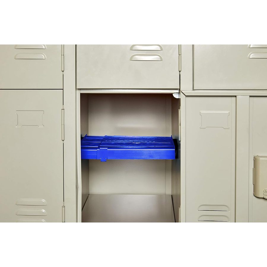 It's Academic LockerMate Adjust-A-Shelf Locker Shelf, Blue, angle 5