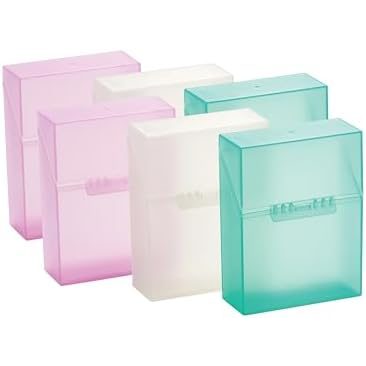 LockerMate by Bostitch Crayon Storage Box, Holds 24, Pack of 6