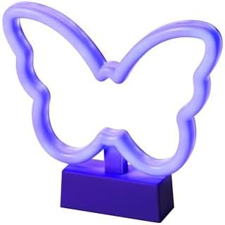 LockerMate by Bostitch Magnetic Butterfly Neon LED Light