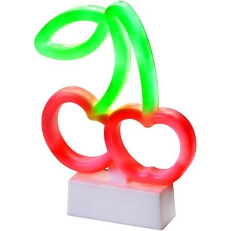 LockerMate by Bostitch Magnetic Cherry Neon LED Light