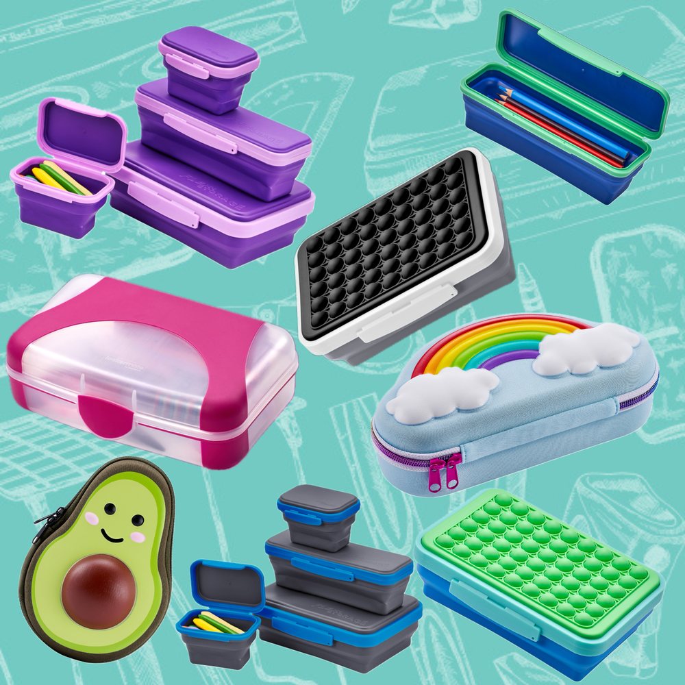 LockerMate pencil boxes, Flexi storage and pouches